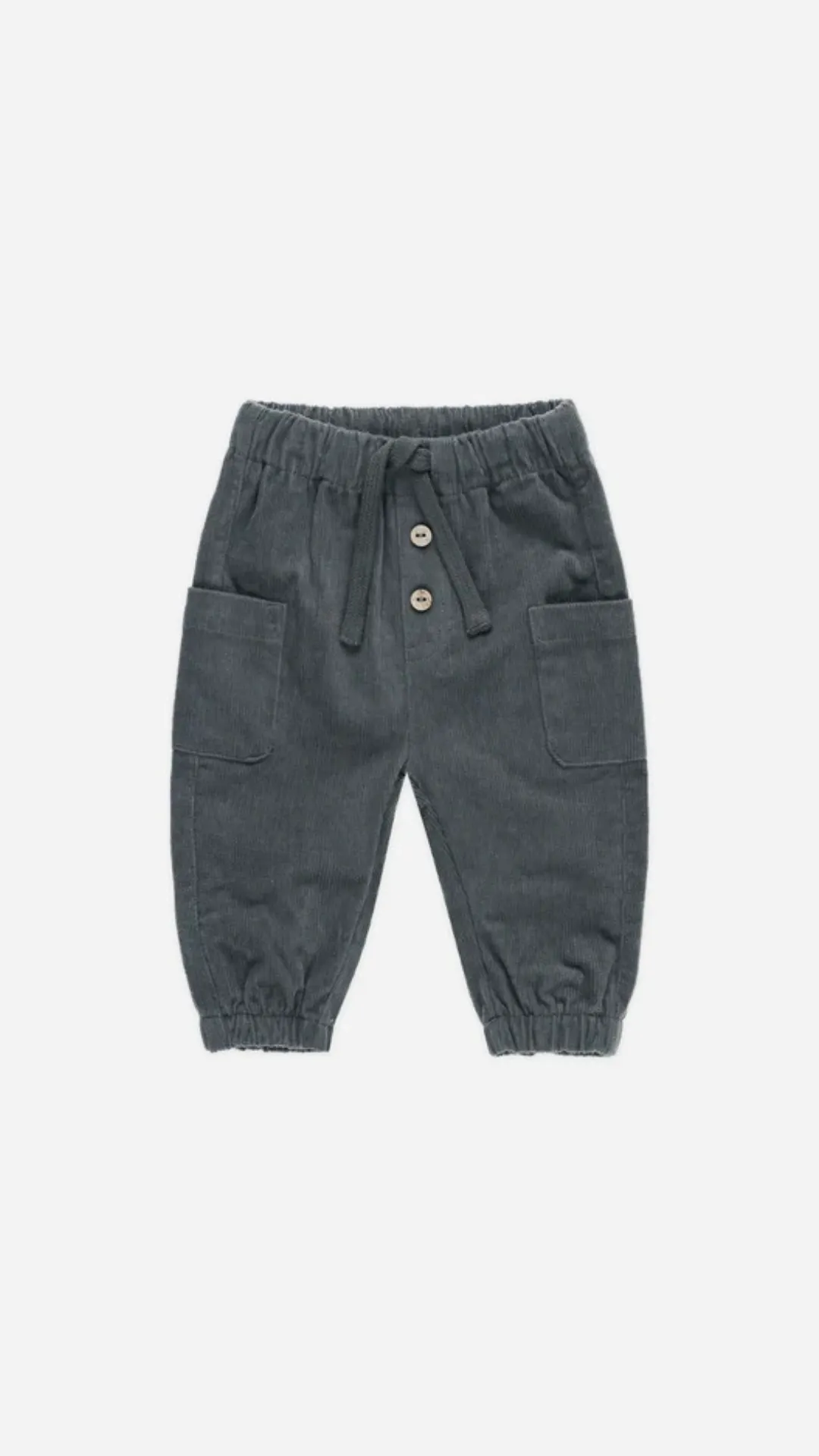 0-3 Months - Luca Pant by Quincy Mae in Indigo