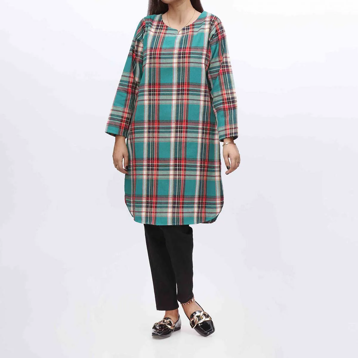 1PC- Flannel Checkered Shirt PW3291