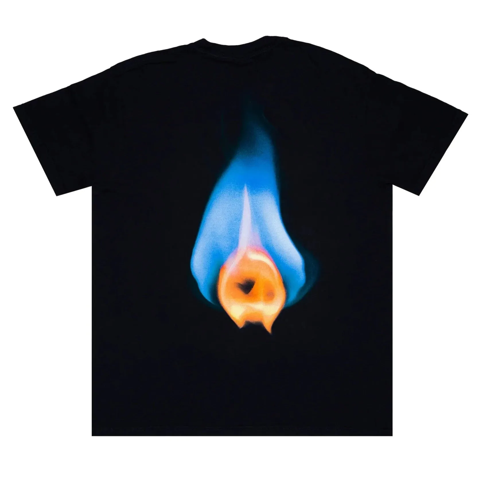 APRIL FLAME TEE BLACK