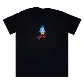 APRIL FLAME TEE BLACK