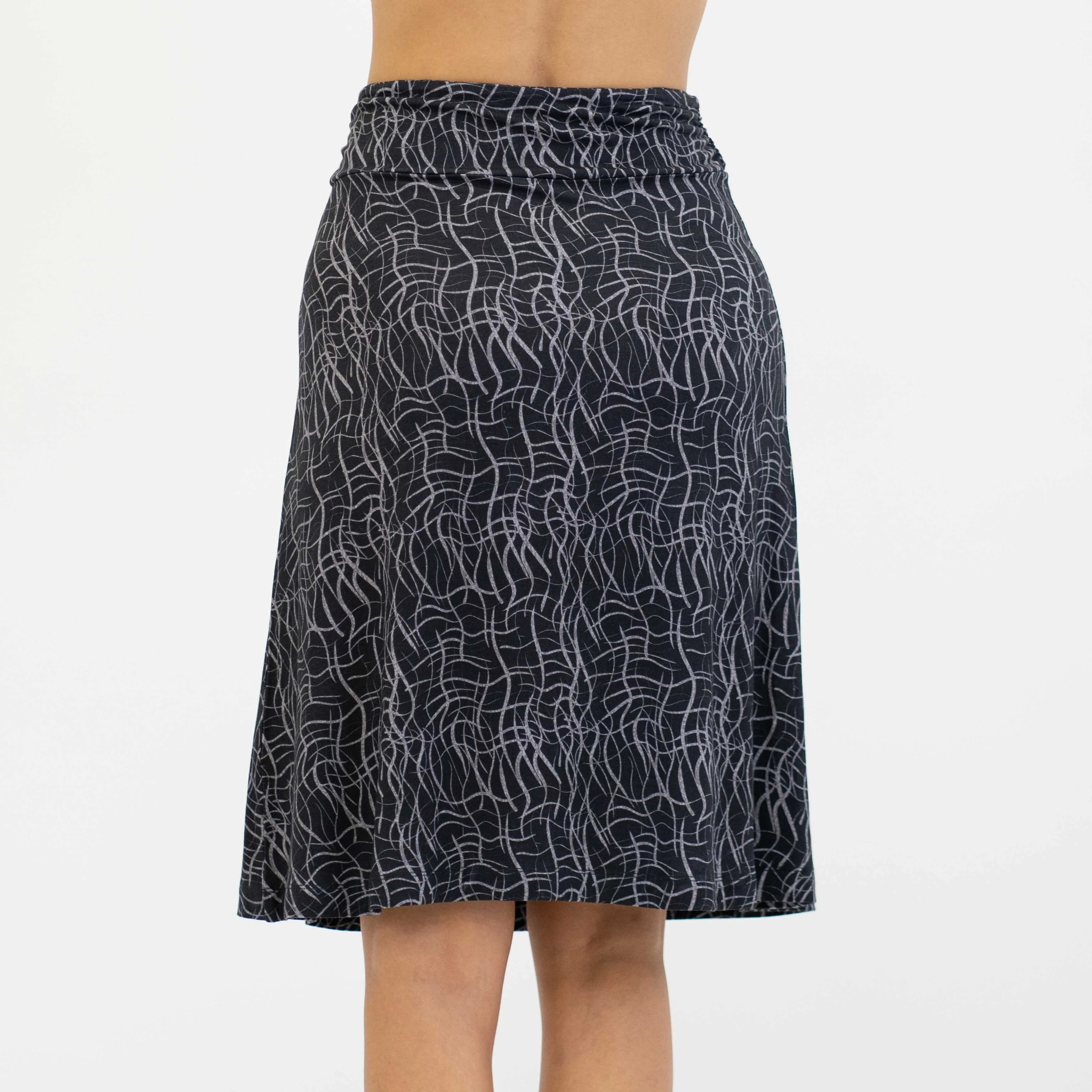 Black Lattice Skirt