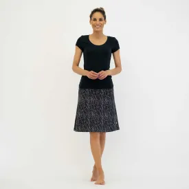 Black Lattice Skirt