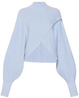 Celeste Cashmere Crossover Sweater