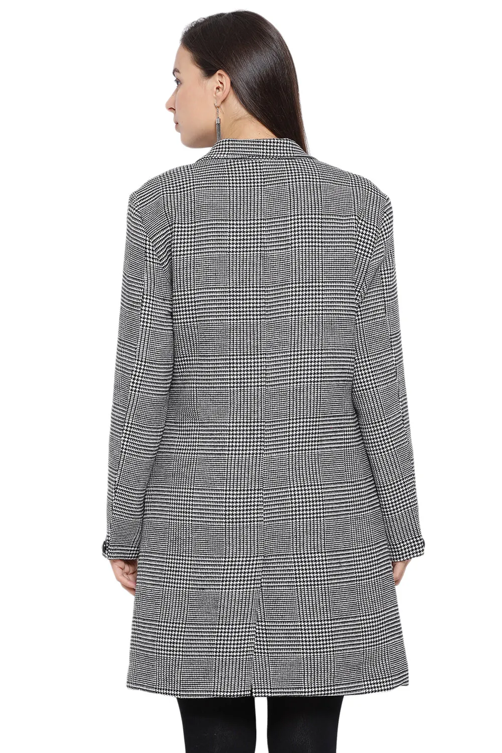 Checkered Long Coat