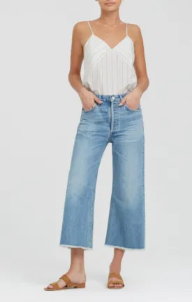 Citizens of Humanity - Emma Wide Leg Crop in Stax