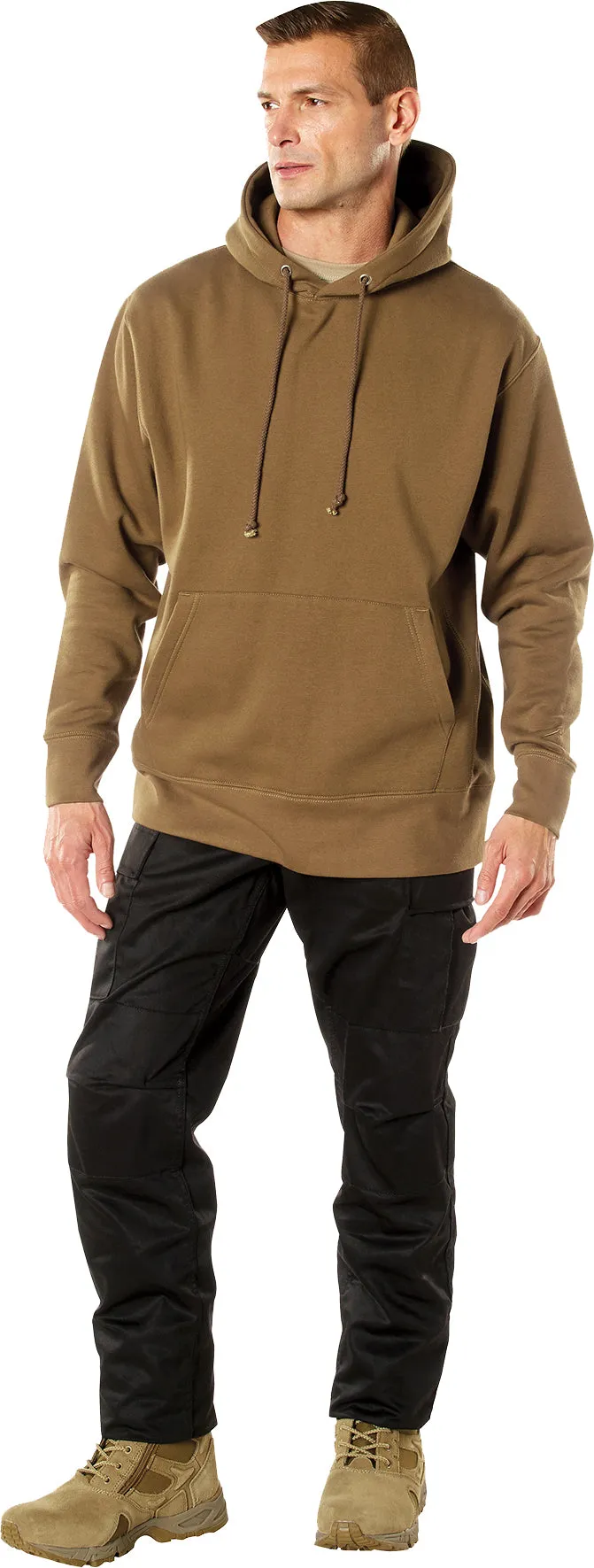 Coyote Brown Every Day Pullover Hooded Sweatshirt