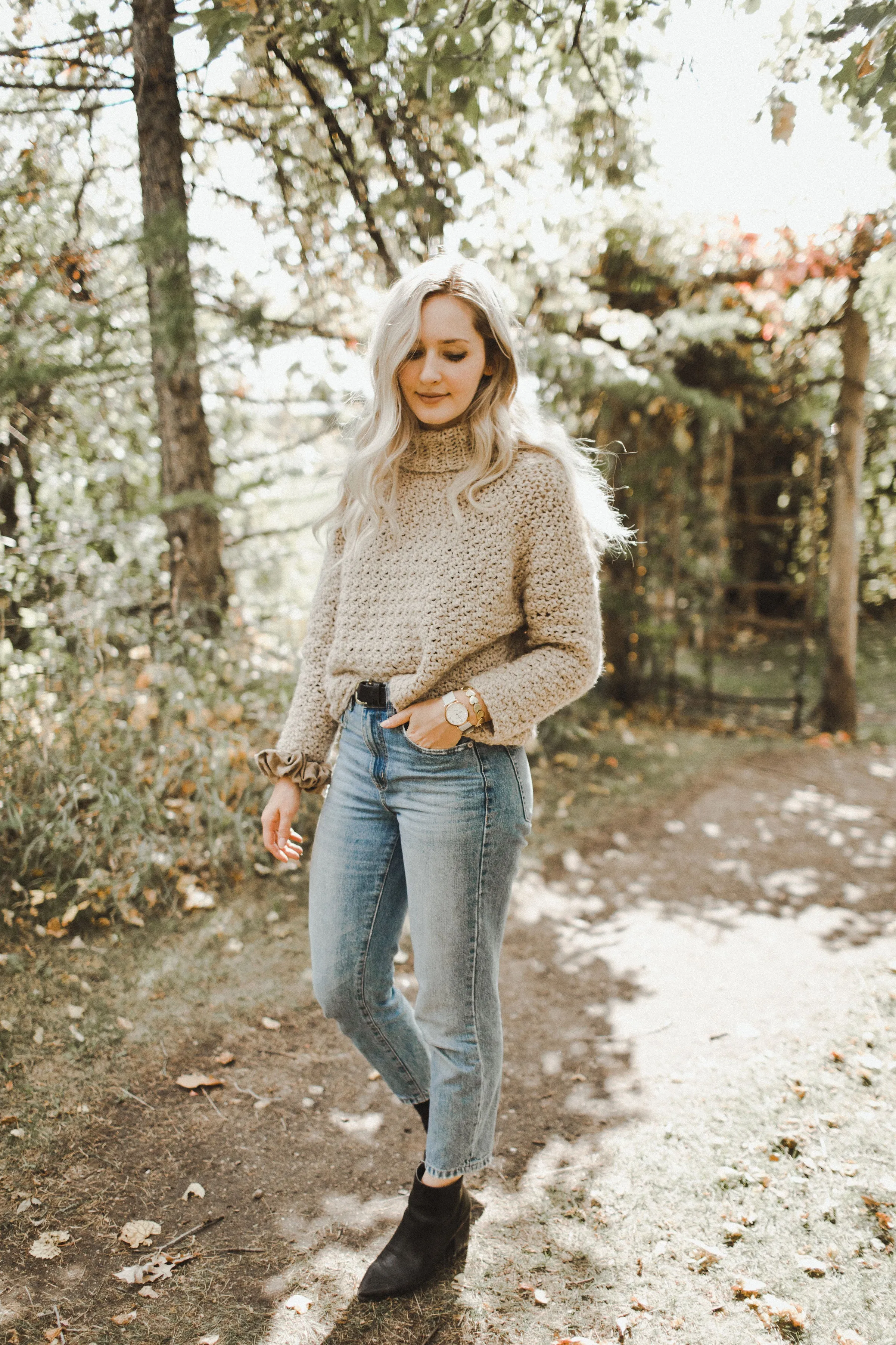 Crochet Kit - Chainette Turtleneck