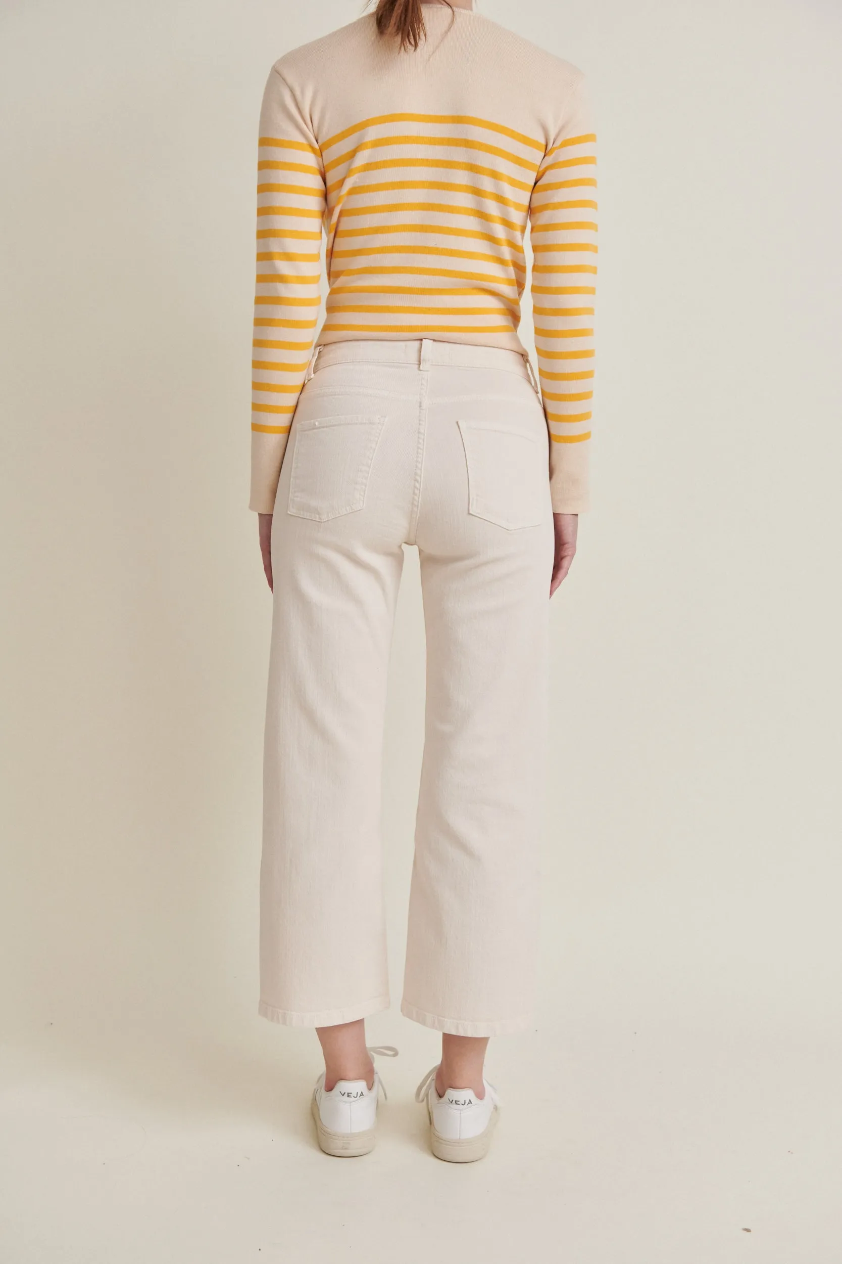 Elisa Cropped Jeans - Birch