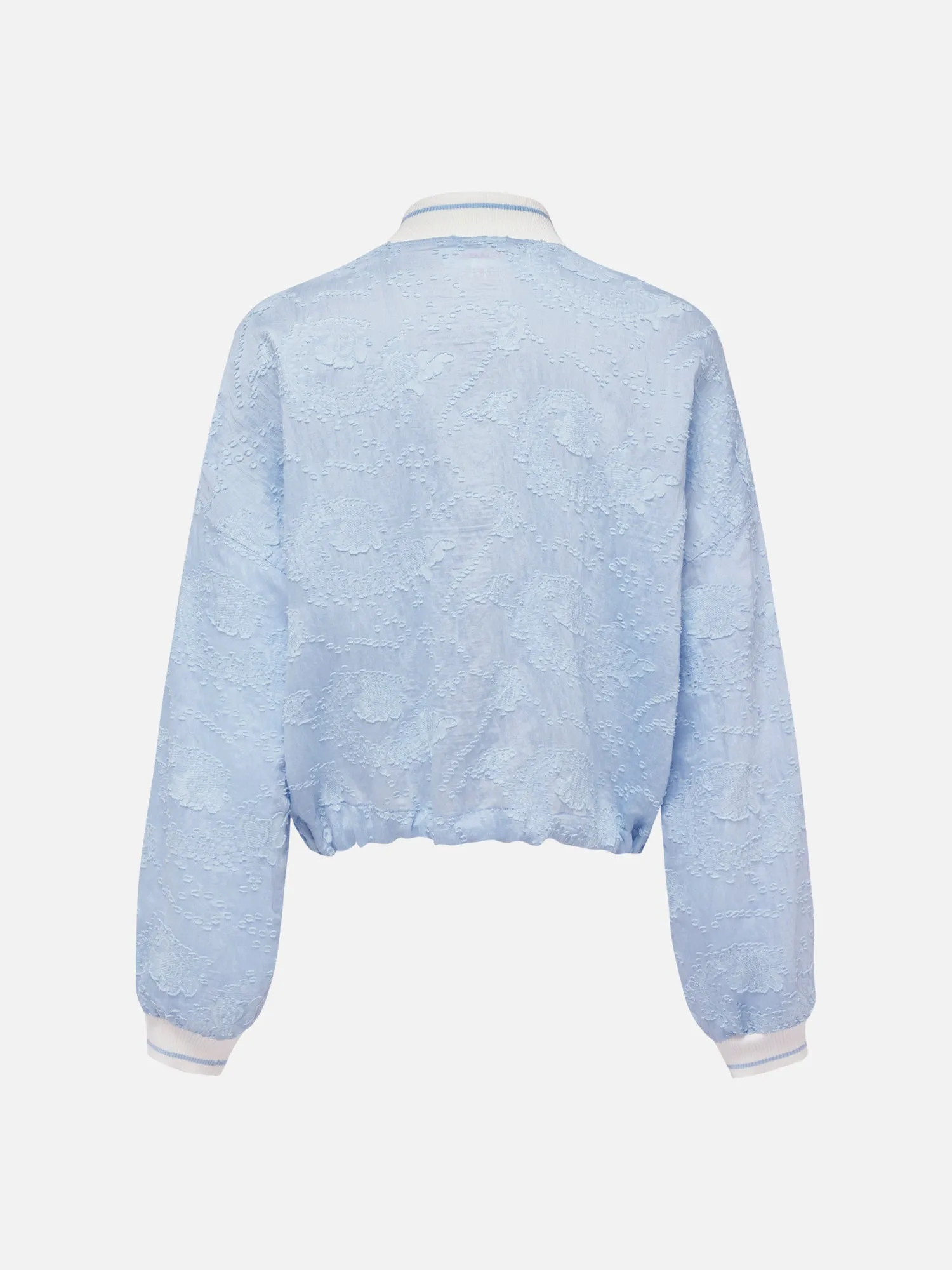 EP YAYING Textured Embroidered Jacket