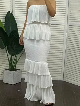 Flirtatious Ruffle Tiered Dress