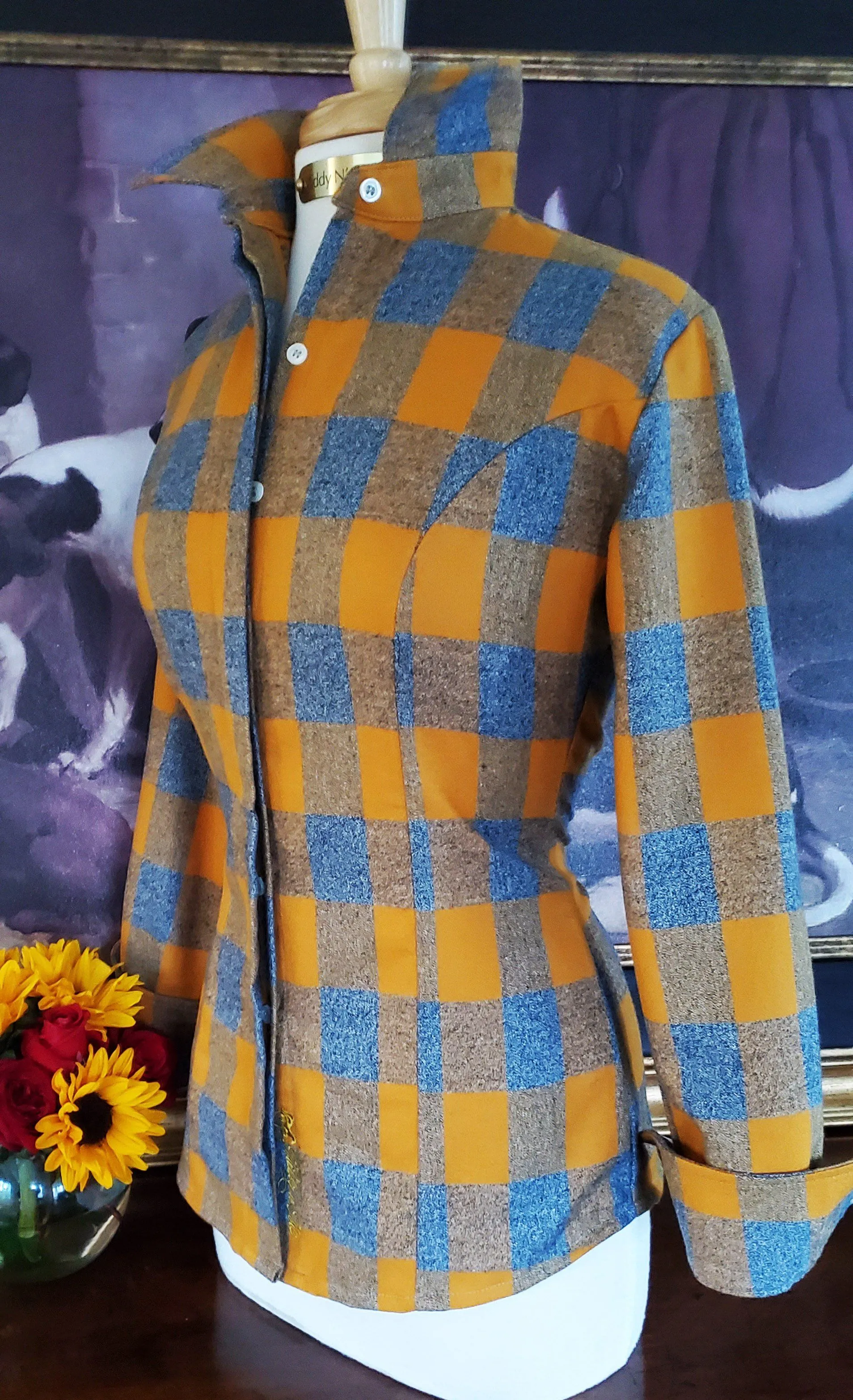 FOREVER FLANNEL IN OCHRE