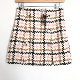 Forever21 Houndstooth Skirt NWT- Size S