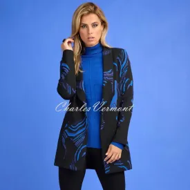 Frank Lyman Longline Patterned Blazer Jacket - Style 234216