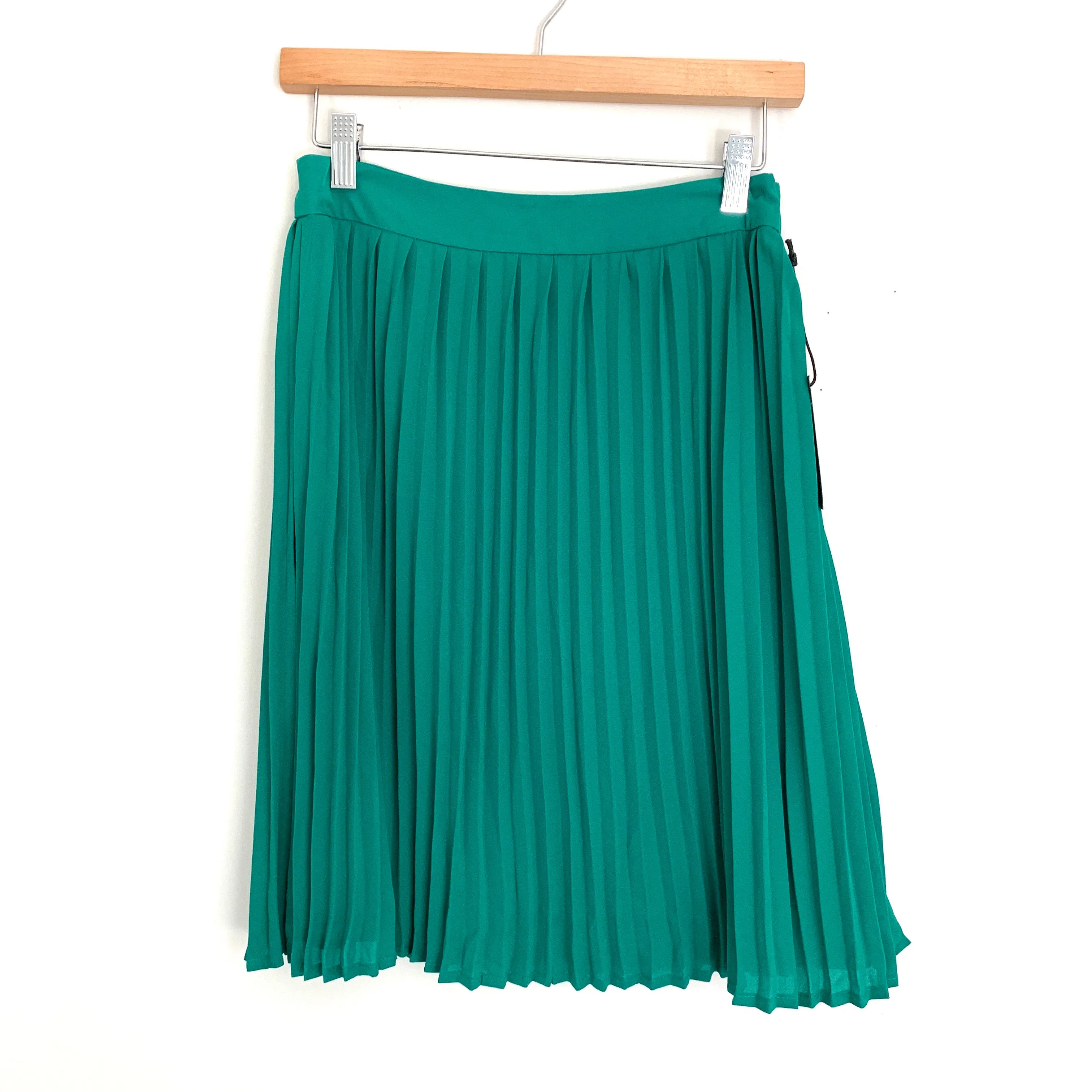 Gibson Green Pleated Skirt NWT- Size S