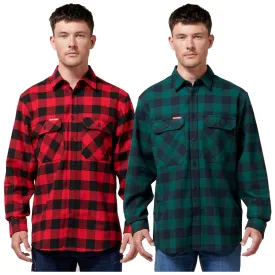 Hard Yakka Mens Check Flannel Shirt