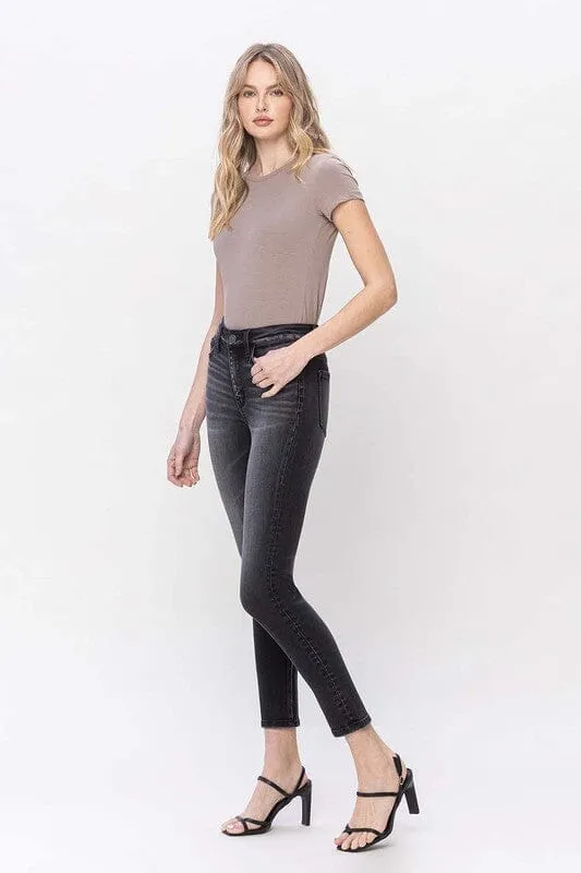 High Rise Skinny Jeans - Flying Monkey