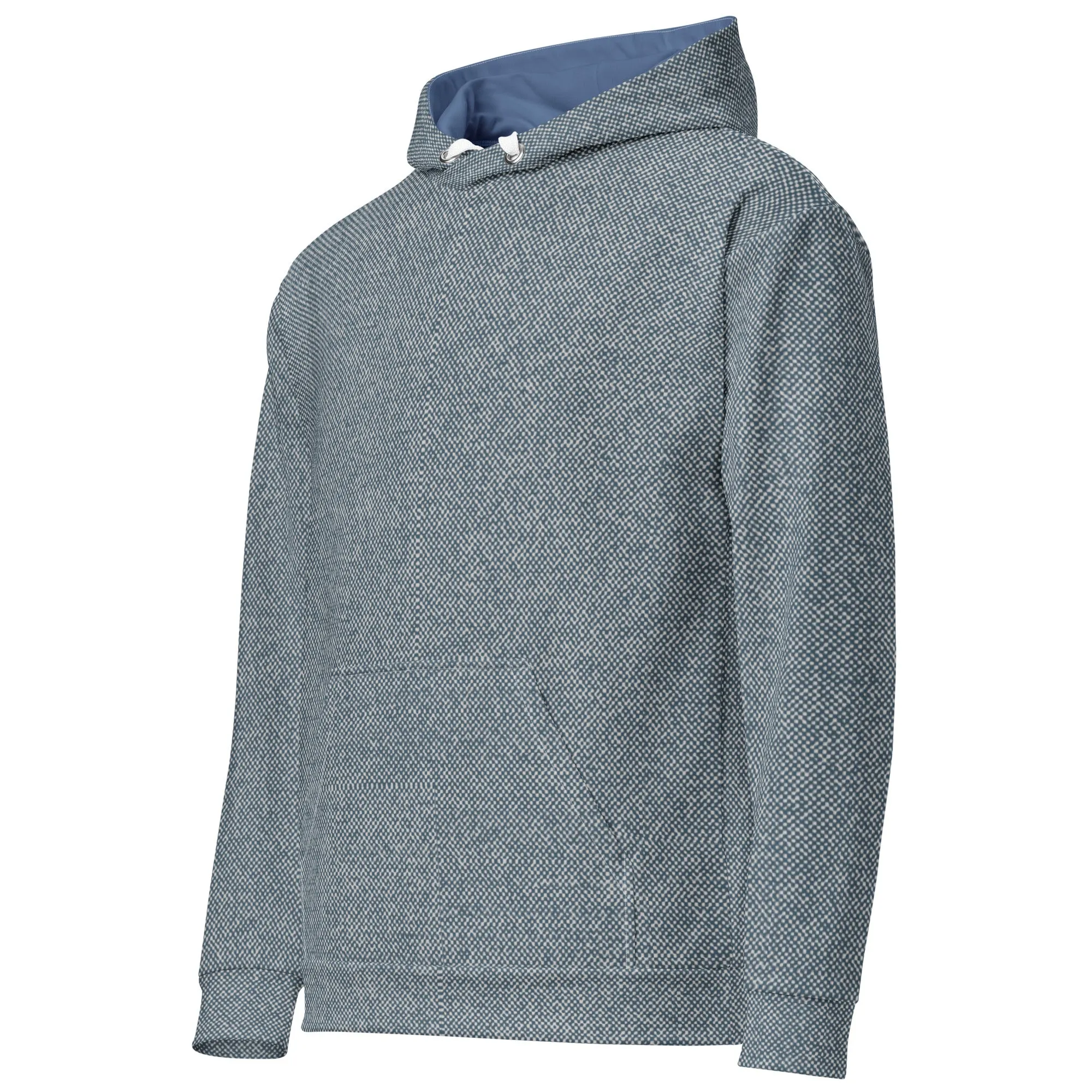 Humble Sportswear™ Denim Blue Relaxed Fit Hoodie