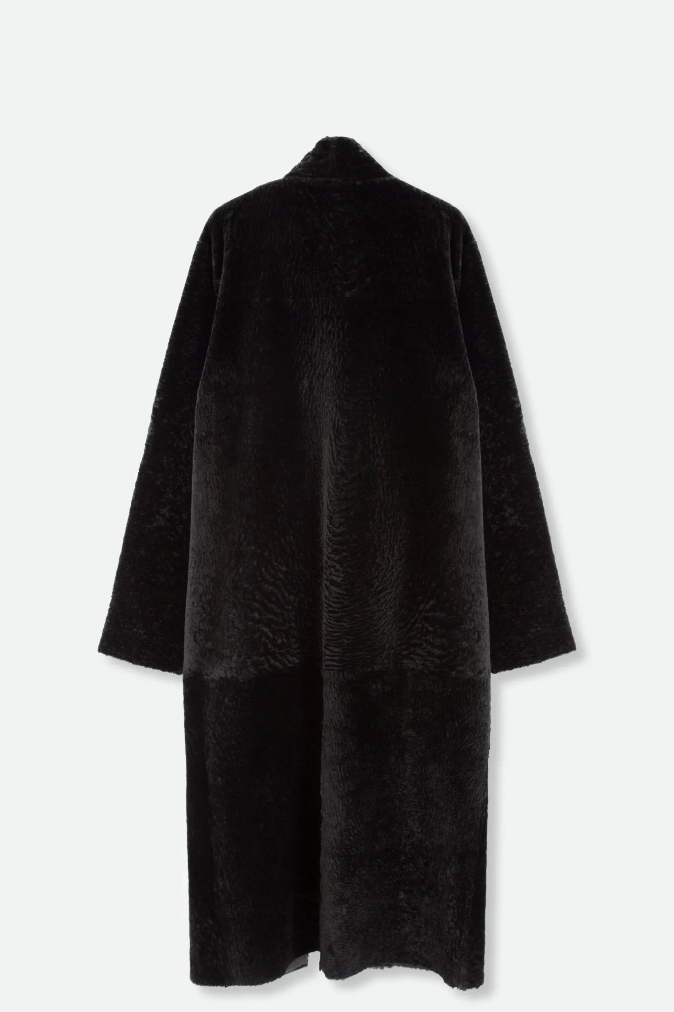 ISA LONG SHEARLING COAT