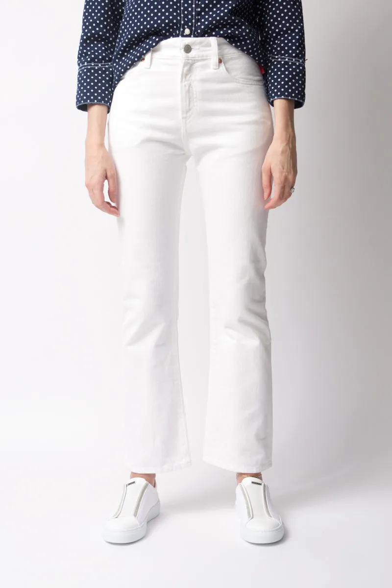 Joni Mid-Rise Jeans in White