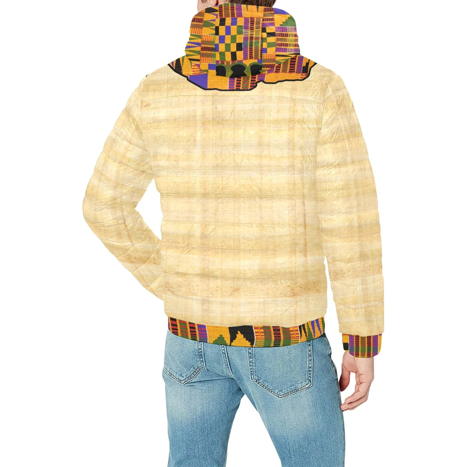 KENTE NIL PADDED HOODIE JACKET Men's Padded Hooded Jacket