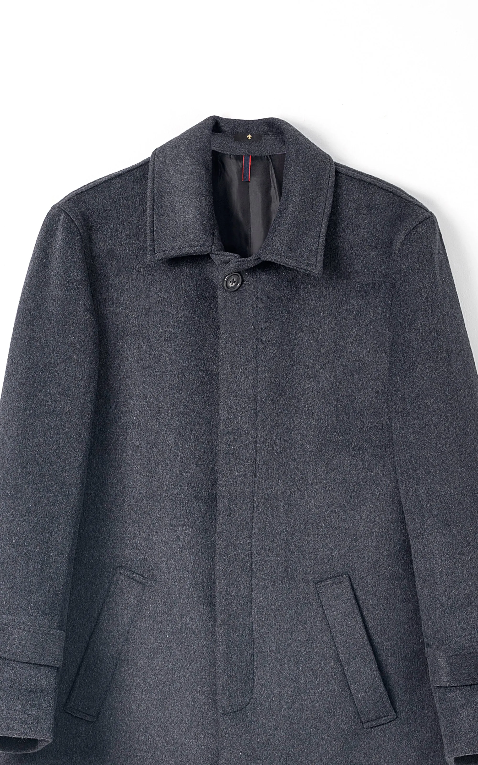 LONG COAT CHARCOAL