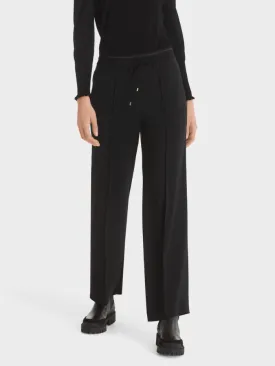 Marc Cain Collections T Black Pleated Trousers TC 81.14 W56 COL 900