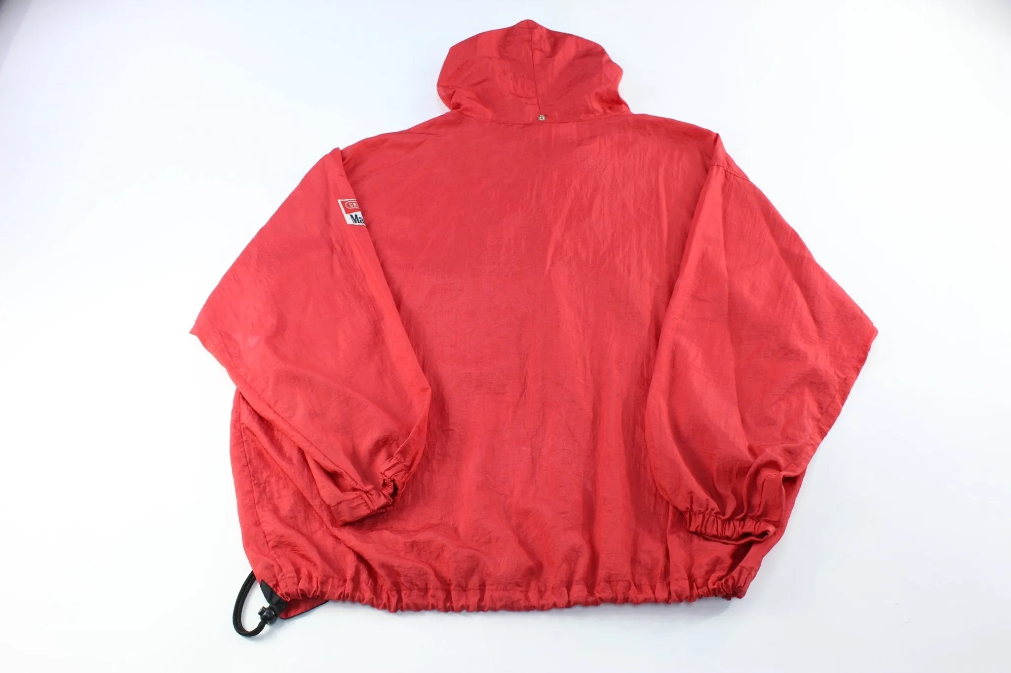 Marlboro Logo Patch Red Pullover