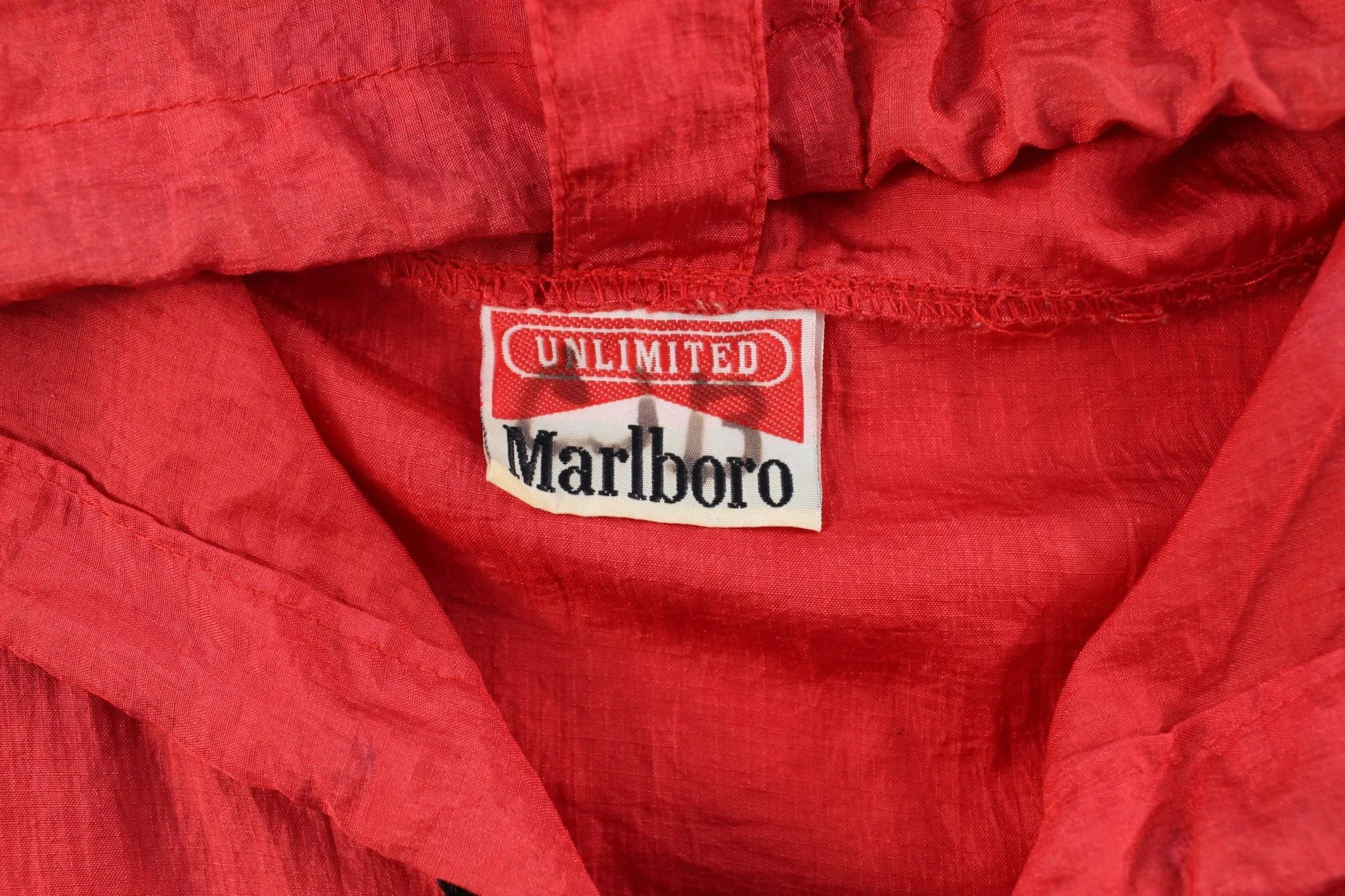 Marlboro Logo Patch Red Pullover