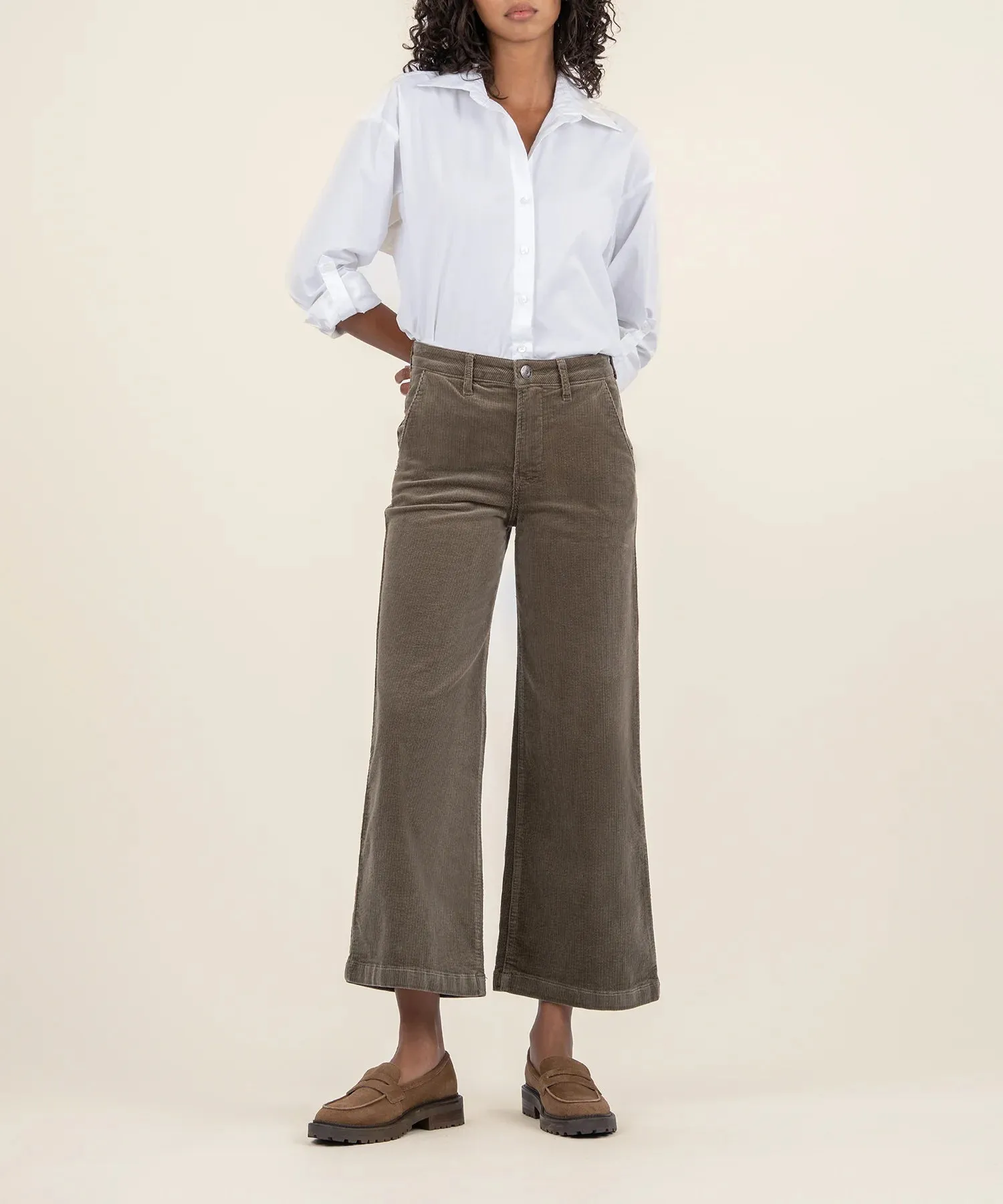 Meg Corduroy Wide Leg Pants