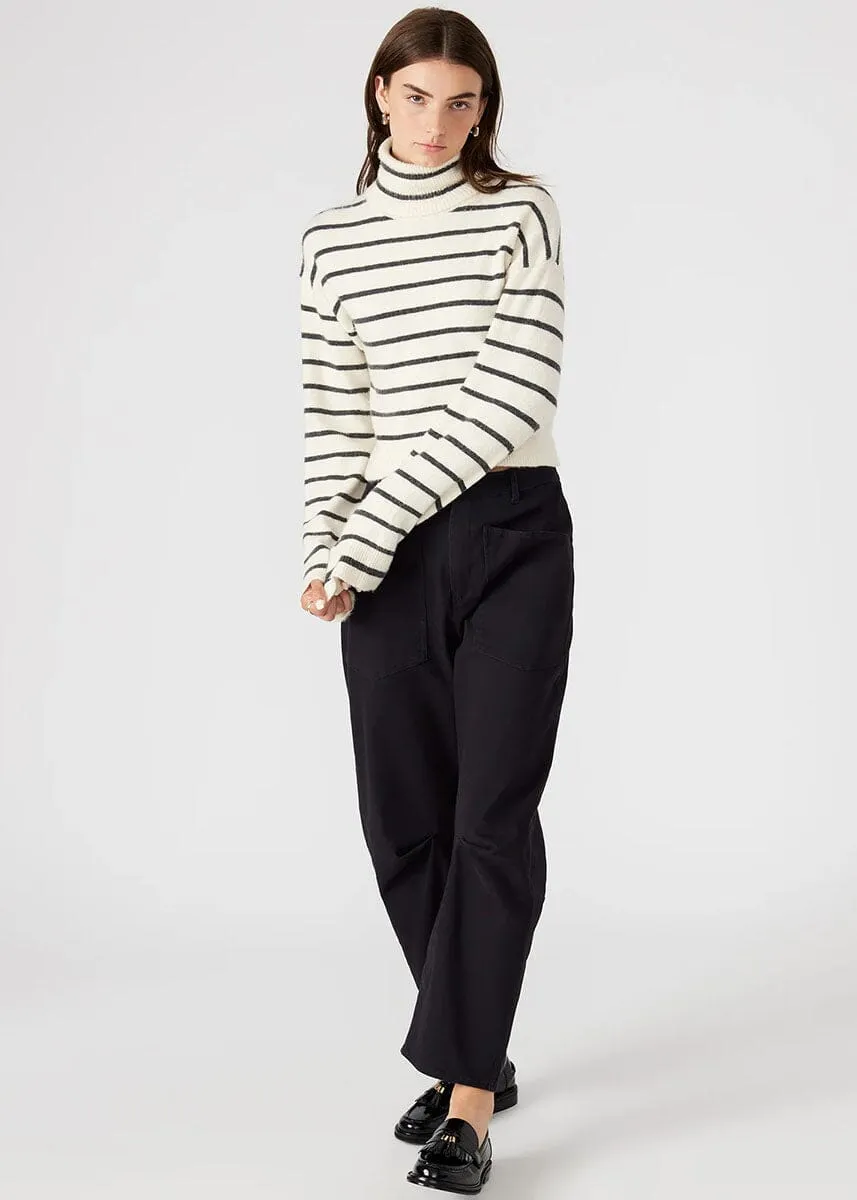 Narsha Sweater - Ivory Stripe