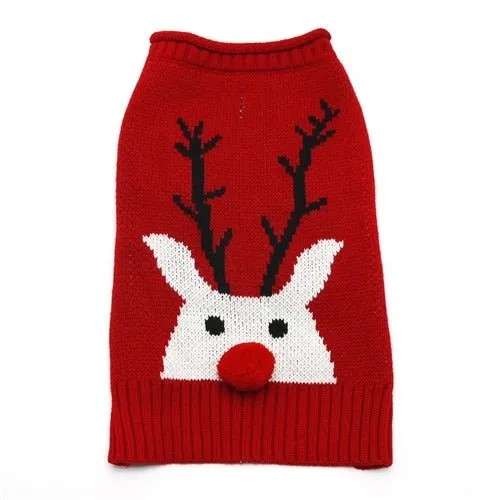 Red Nose Reindeer Sweater