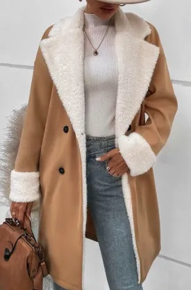 Sherpa long coat