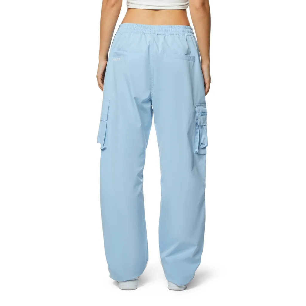 Slouched Straight Pants - Collegiate Blue