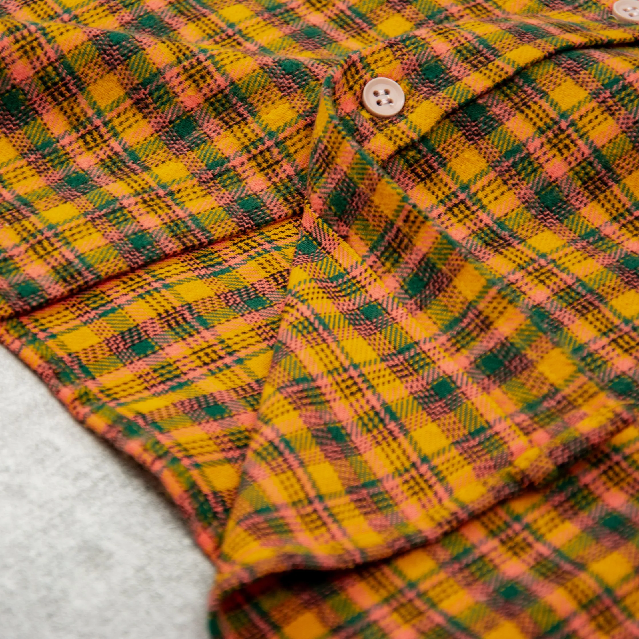 Stan Ray Flannel Shirt - Orange Plaid