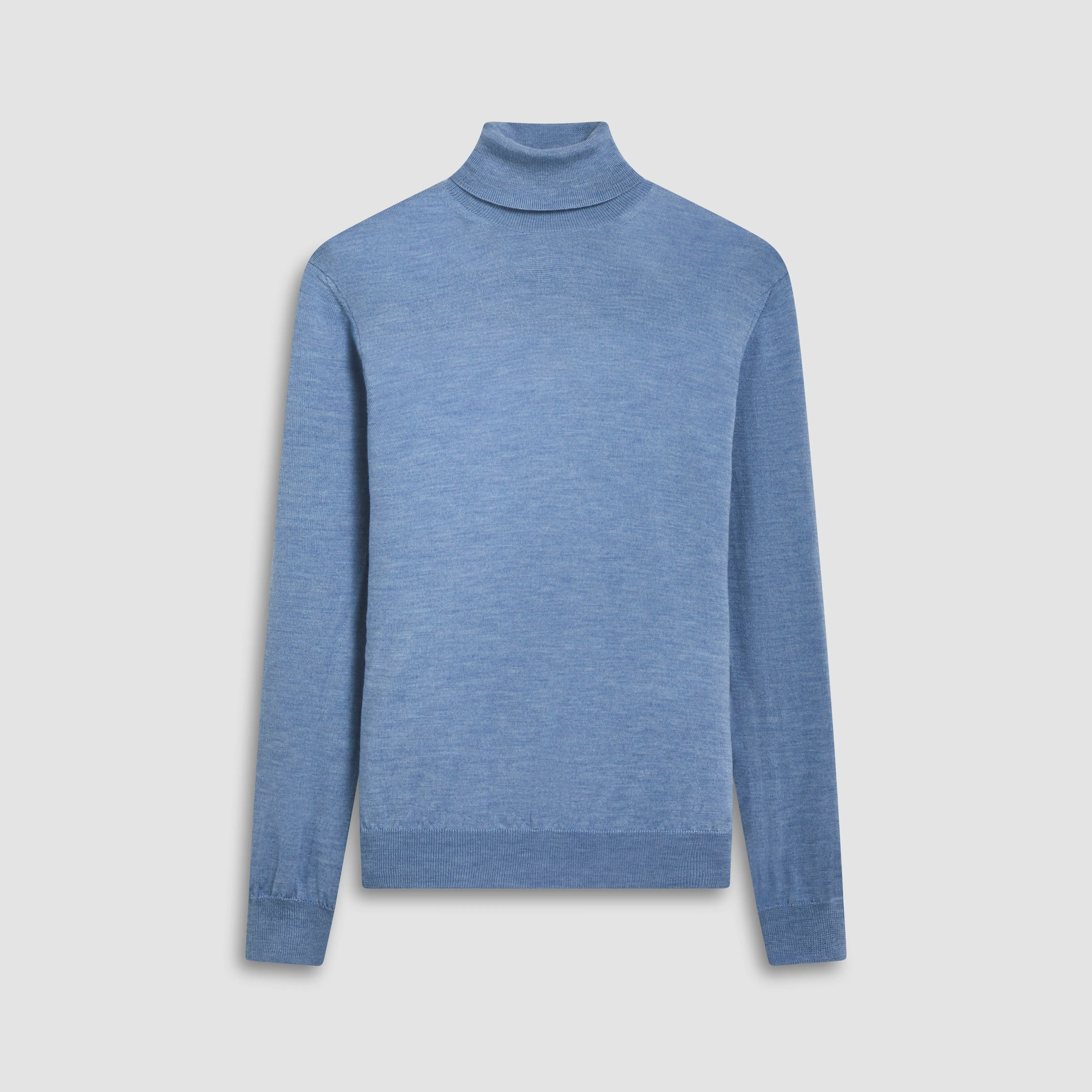 Super Merino Solid Turtleneck Sweater