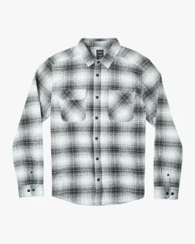 Vesuvio Long Sleeve Flannel Shirt - Green Tea