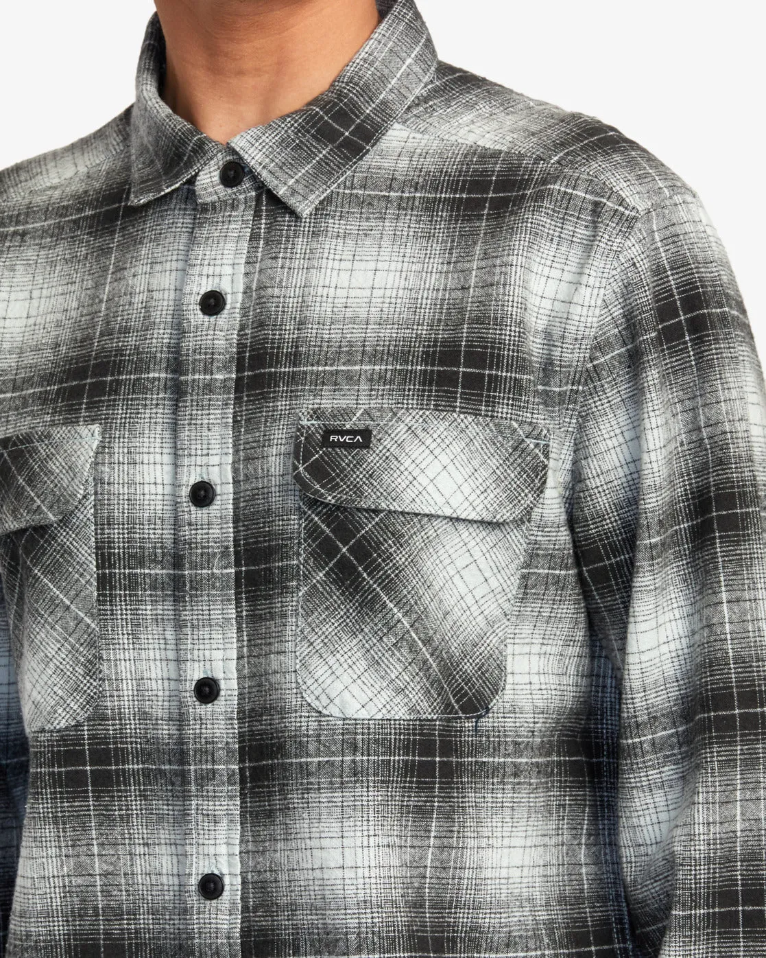 Vesuvio Long Sleeve Flannel Shirt - Green Tea