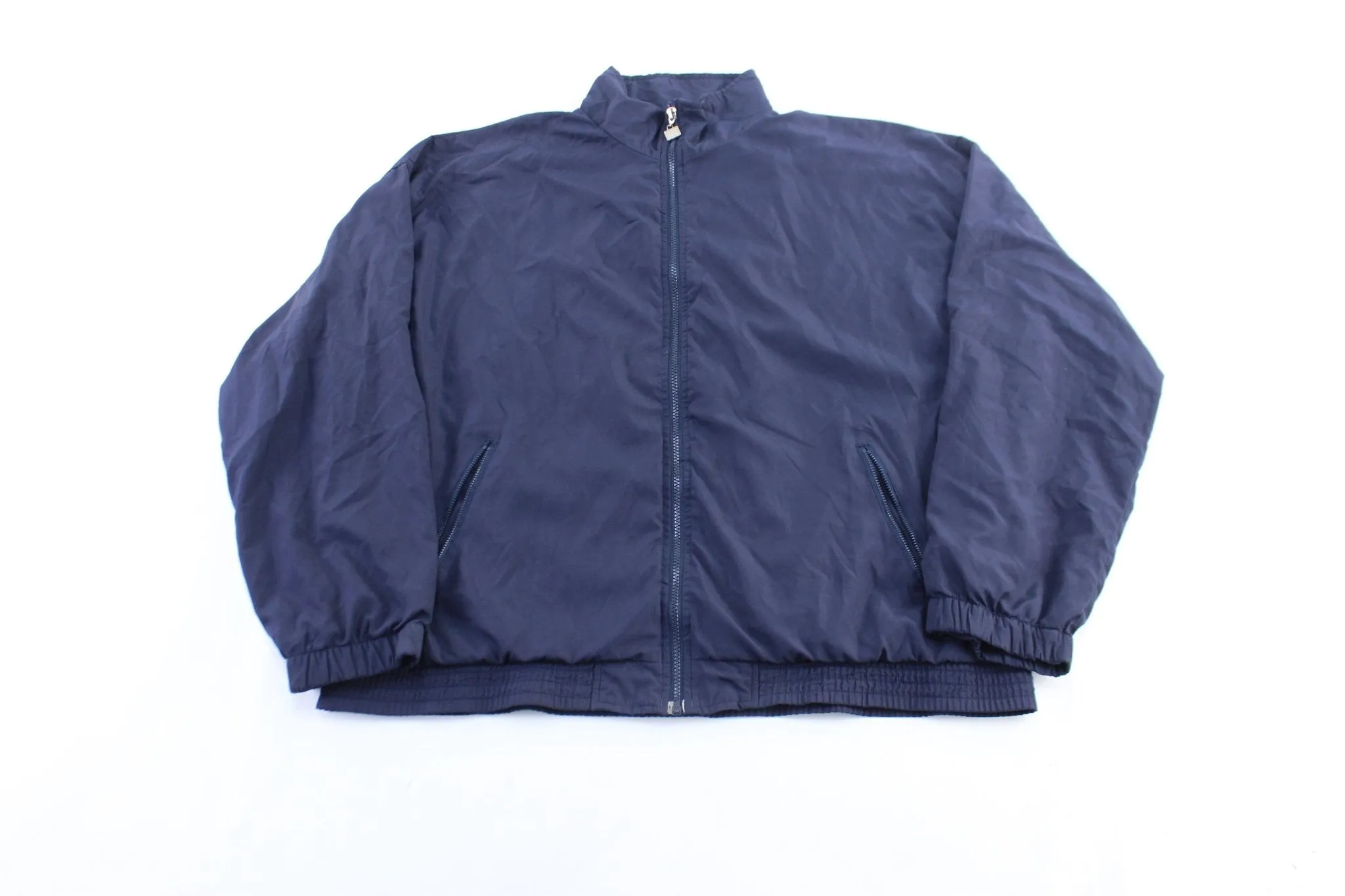 Vintage Wilson Blue Windbreaker Zip Up Jacket