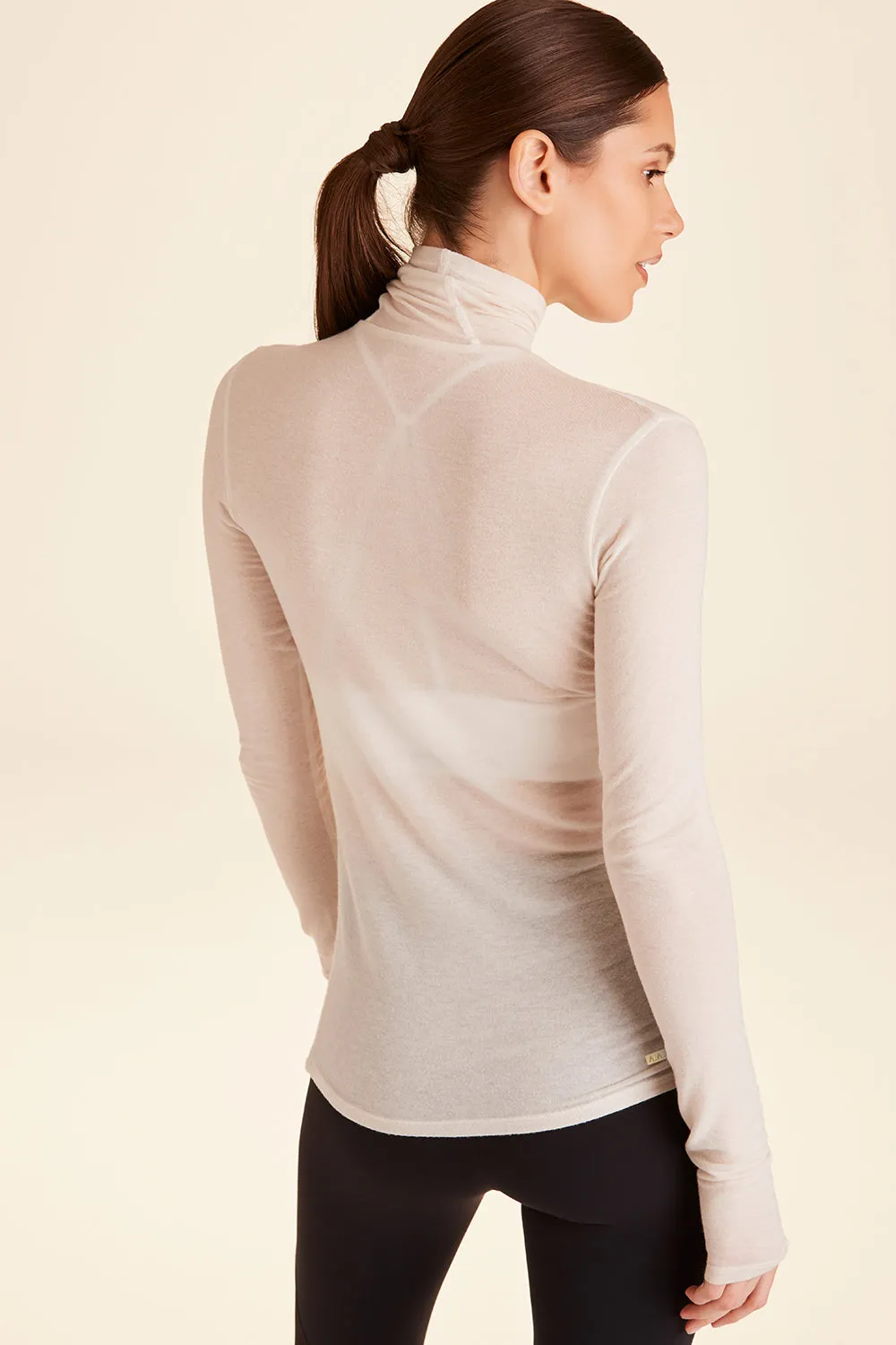 Washable Cashmere Turtleneck