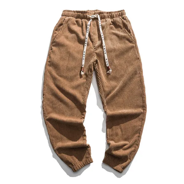 WLS Biraki Corduroy Pants Khaki Brown