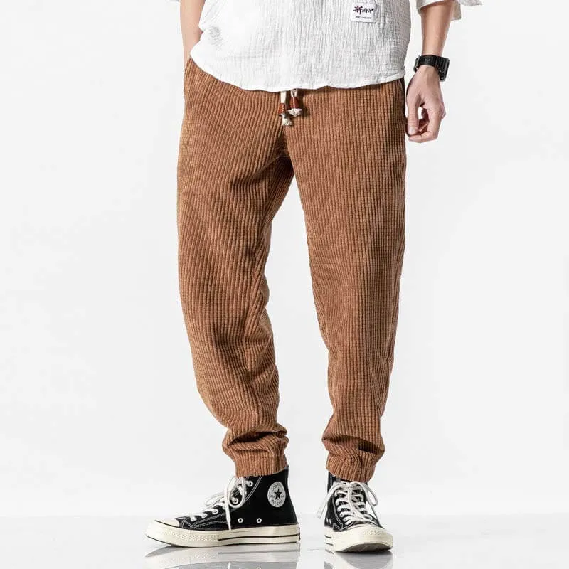 WLS Biraki Corduroy Pants Khaki Brown