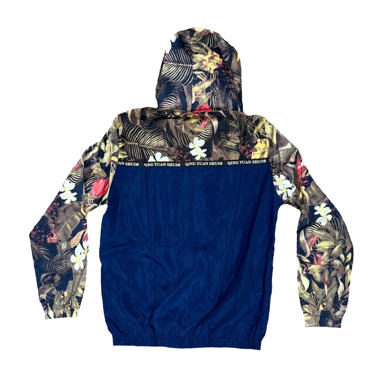 Women's Windbreaker With Flower Design Available In 3 Colors