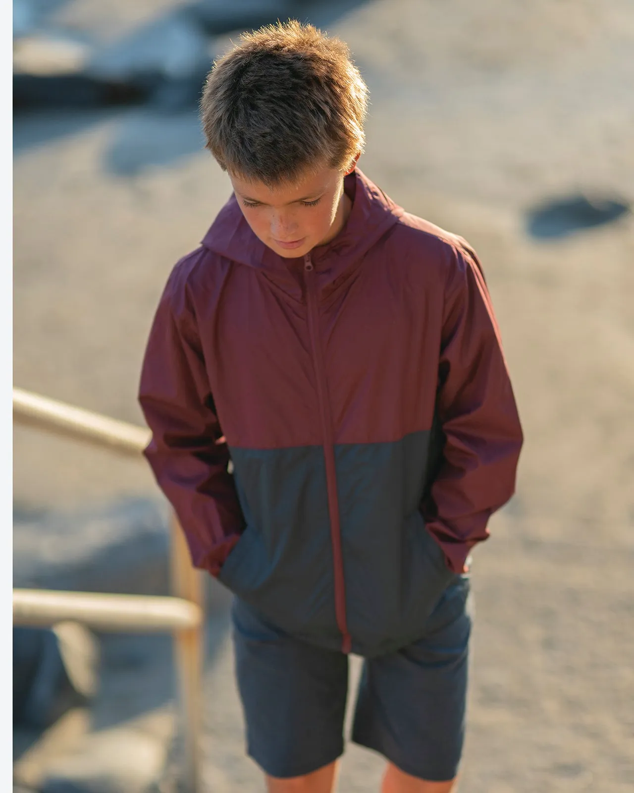 Youth Lightweight Windbreaker Full-Zip Jacket